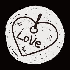 love tag doodle N6