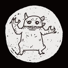 monster doodle N81