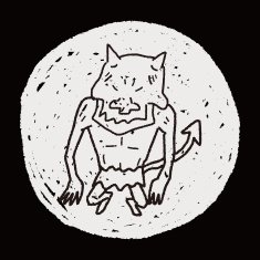 monster doodle N86