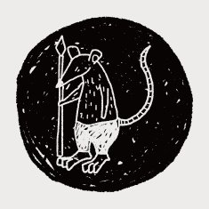 monster doodle N105