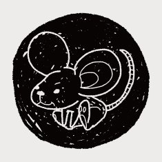 mouse doodle N8