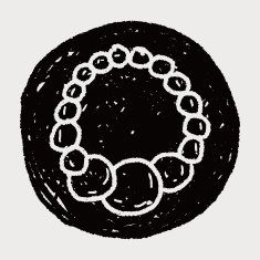 necklace doodle N17