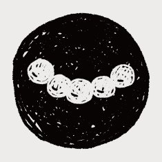 necklace doodle N18
