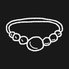 necklace doodle N19