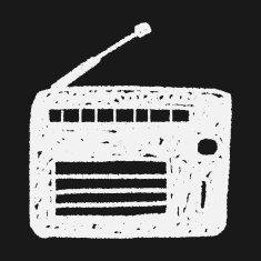 radio doodle drawing N16