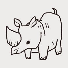 rhino doodle N3