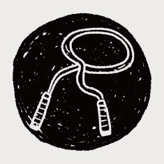 Rope skipping doodle N15