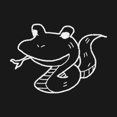 snake doodle N5