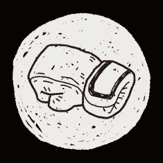 sport glove doodle N5
