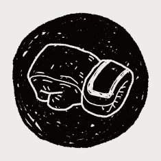 sport glove doodle N6