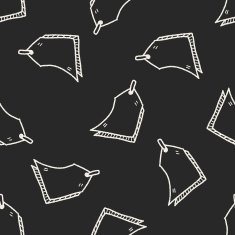 tag doodle drawing seamless pattern background N2
