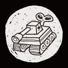 toy tank doodle N5