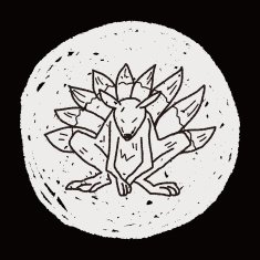 Werewolf doodle N13