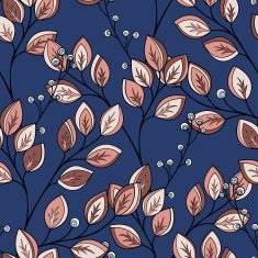 Vector seamless floral pattern N131