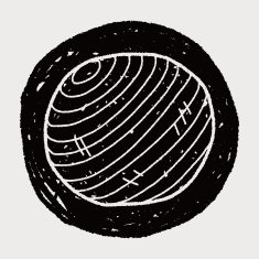 yoga ball doodle N7