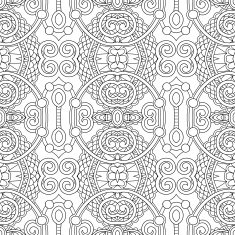 Black and white seamless pattern N2