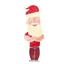 Cartoon Santa Claus N29