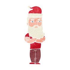 Cartoon Santa Claus N30