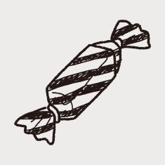 candy doodle drawing N35