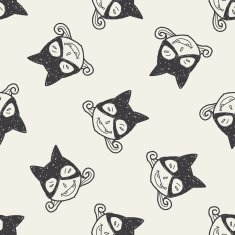 cat woman doodle N6