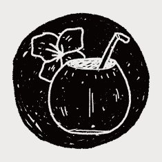 coconut milk doodle N3