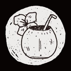 coconut milk doodle N5