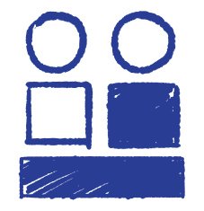 Set of traced grunge elements N4