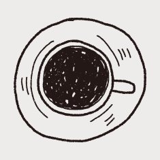 Coffee Cup Doodle N23