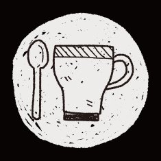 Coffee Cup Doodle N26