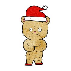 cartoon christmas teddy bear N4