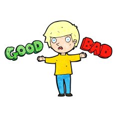 cartoon person making a choice N2
