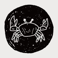 Crab doodle N15