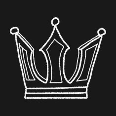 crown doodle N21