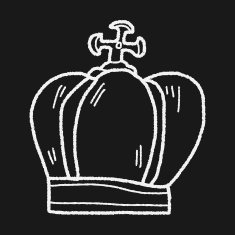 crown doodle N24