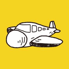 doodle airplane N12
