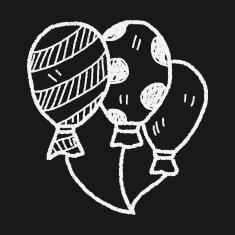 doodle balloon N15