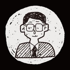 doodle businessman N7