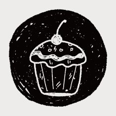 doodle cake N107
