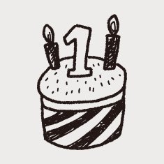 doodle cake N115