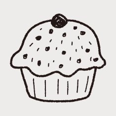 doodle cake N116
