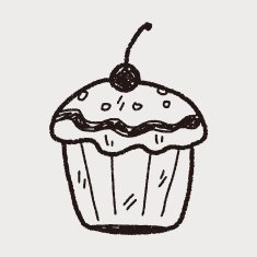 doodle cake N118