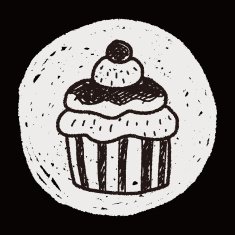 doodle cake N129