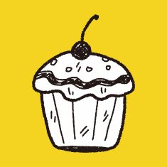 doodle cake N164