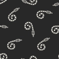 doodle Celebrate horn seamless pattern background