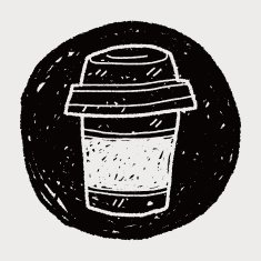 doodle coffee and tea N7