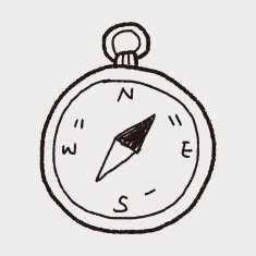 Doodle Compass N25