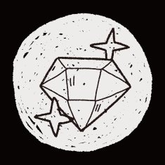 doodle diamond N14
