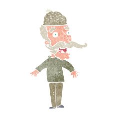 cartoon man wearing hat N9