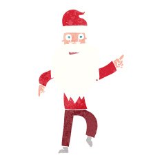 Cartoon Santa Claus N48