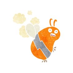 Cartoon Bee N44